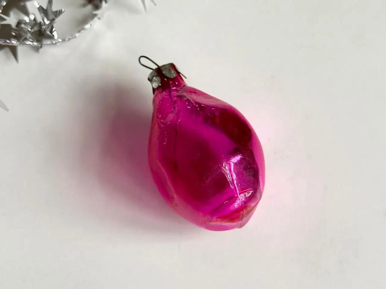 Billede 4 - Pink ornament, semitranspatent