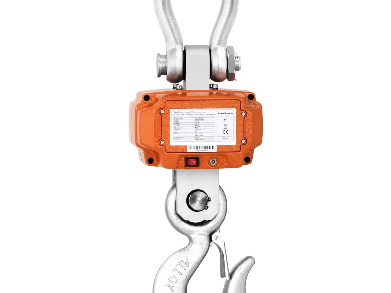 Billede 5 - Kranvægt – 5000 kg / 1 kg – LED – digital