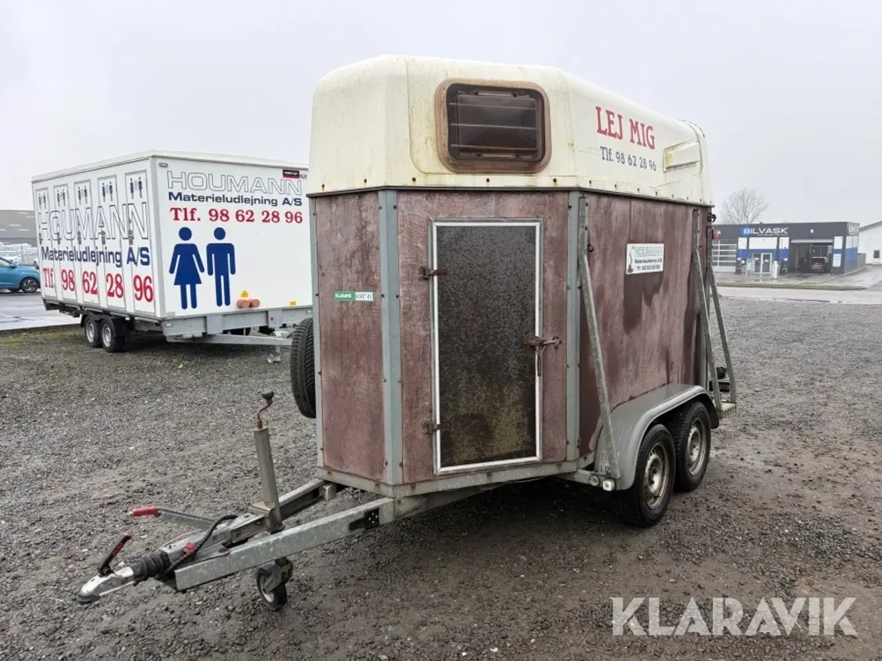 Billede 1 - Hestetrailer Selandia Marco 2000kg Boogiehjul