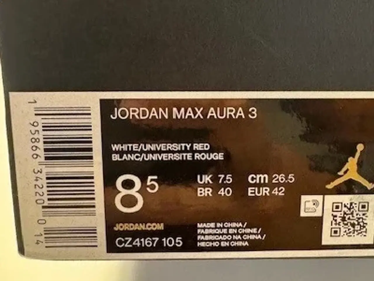 Billede 2 - Air Jordan Sneakers Max Auar 3