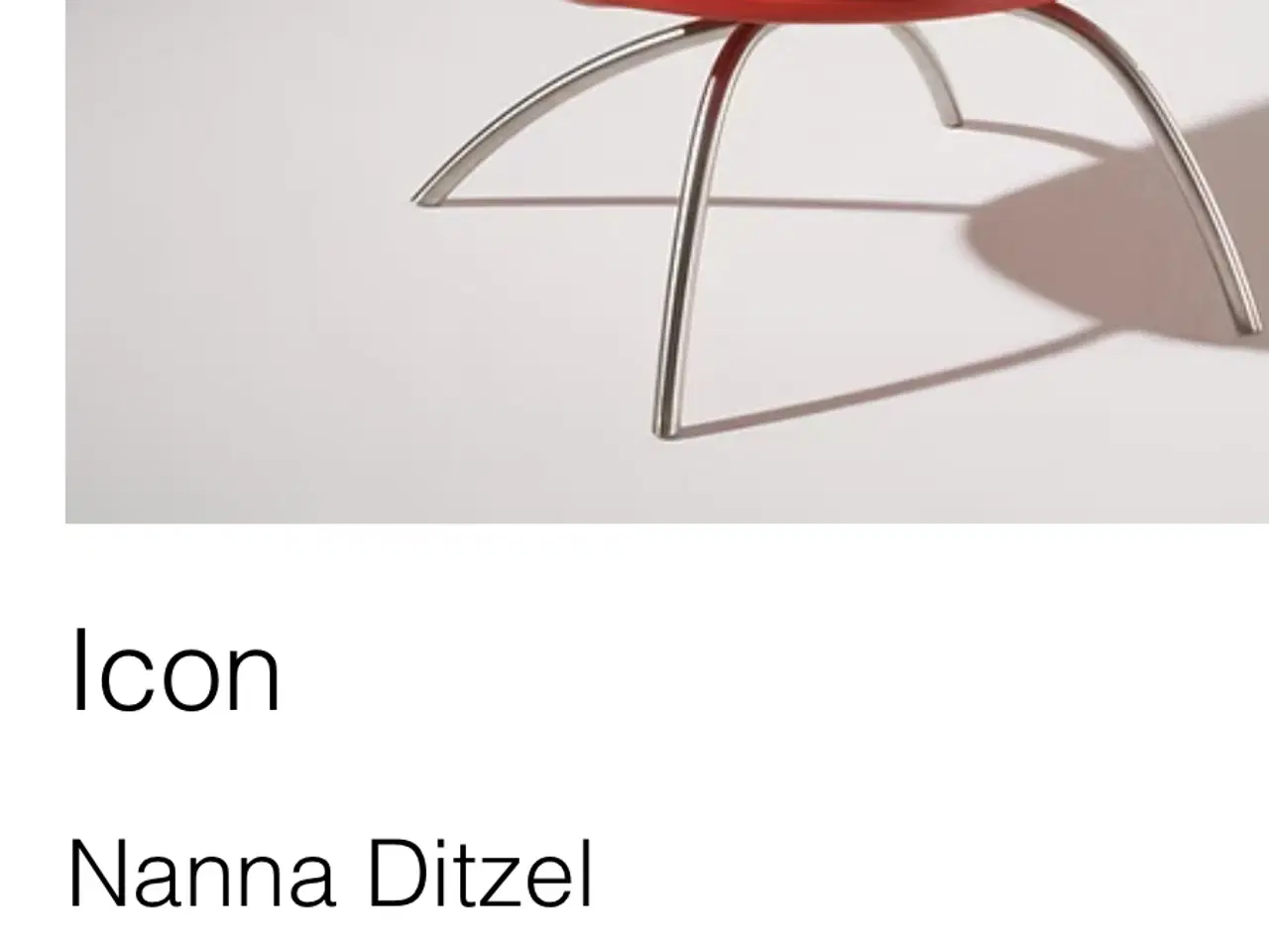 Billede 1 - Stol Nanna  ditzel  icon 