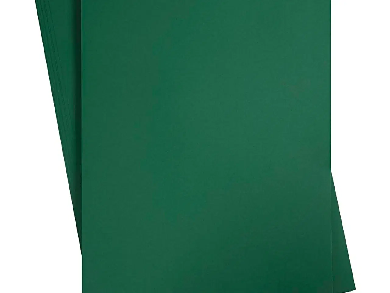 Billede 1 - Karton, A2, ark 420x594 mm, 180 g, mørk grøn, 10ark/ 1 pk.