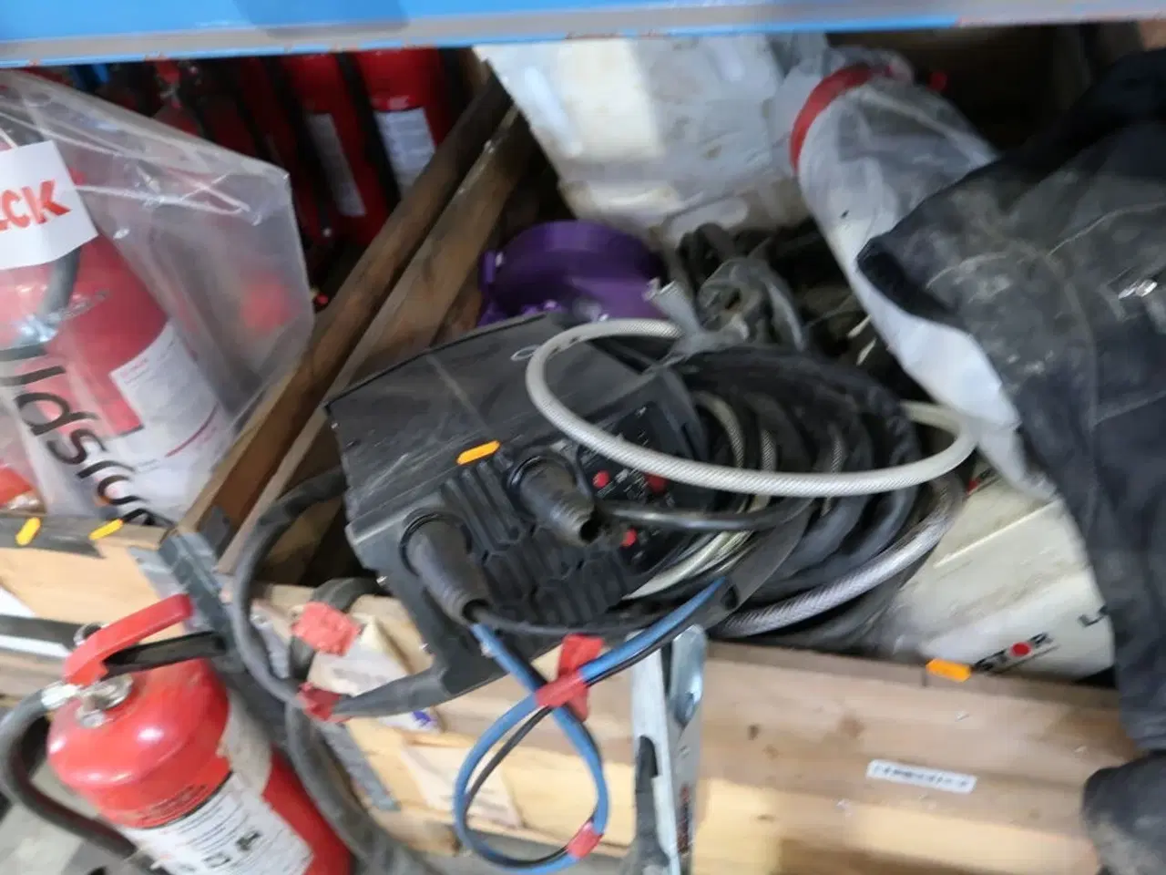 Billede 2 - Palle med svejseværk, div. Svejseslanger (defekt)