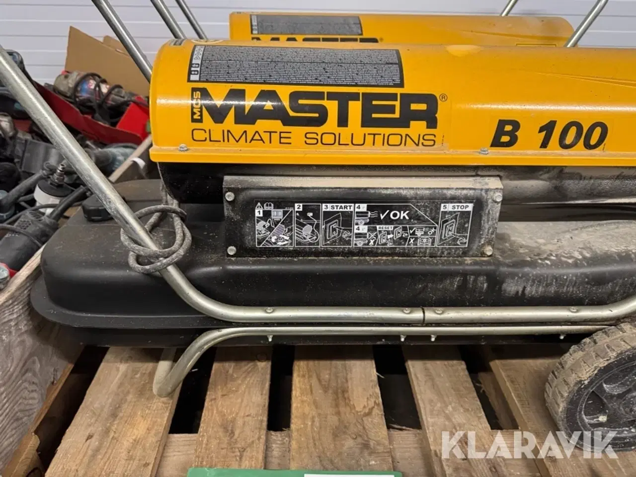 Billede 9 - Lot - Diesel varmekanoner Master B100CED