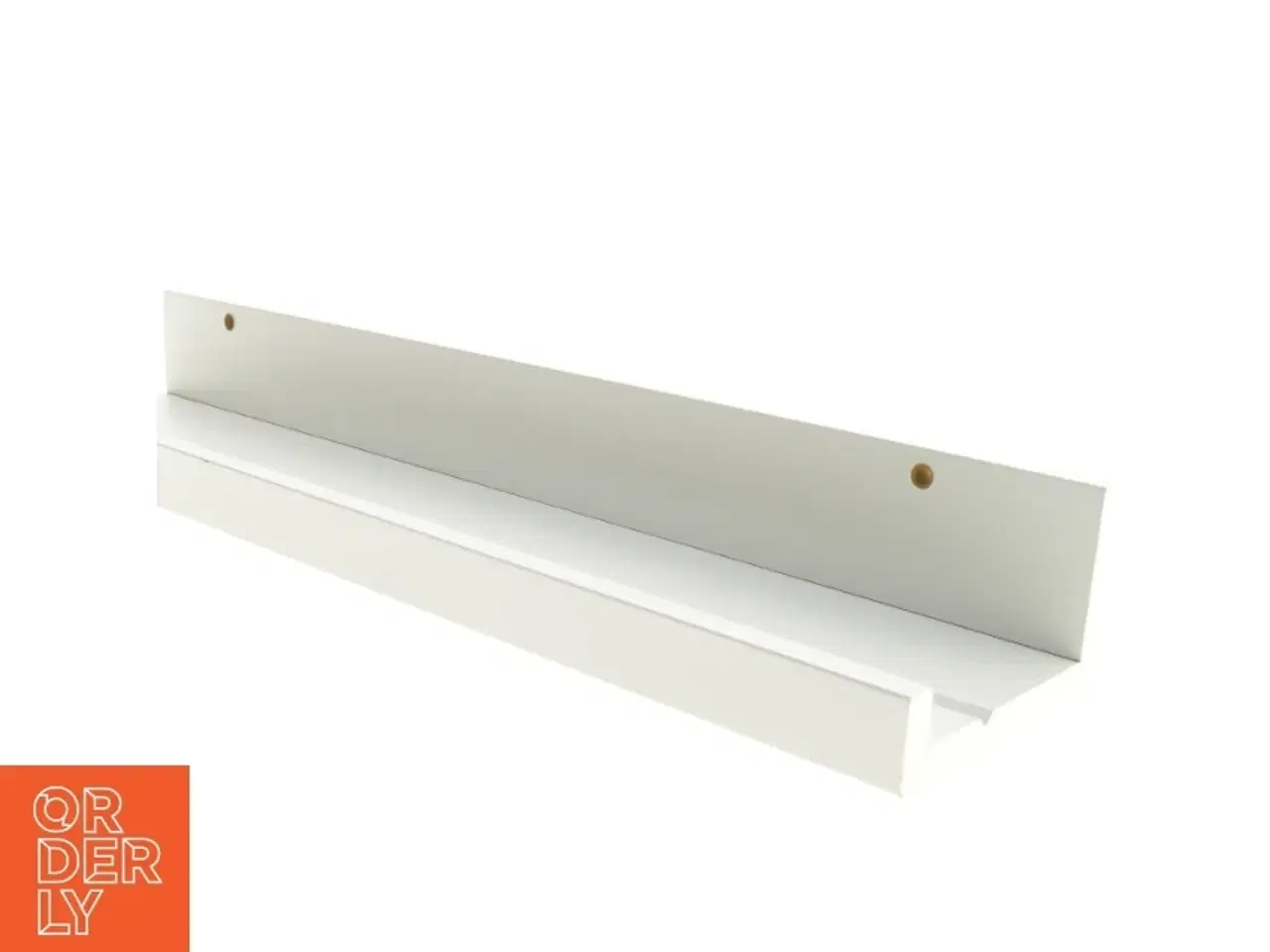 Billede 3 - Hvid væghylde fra IKEA (str. 55 x 12 x 7 cm)