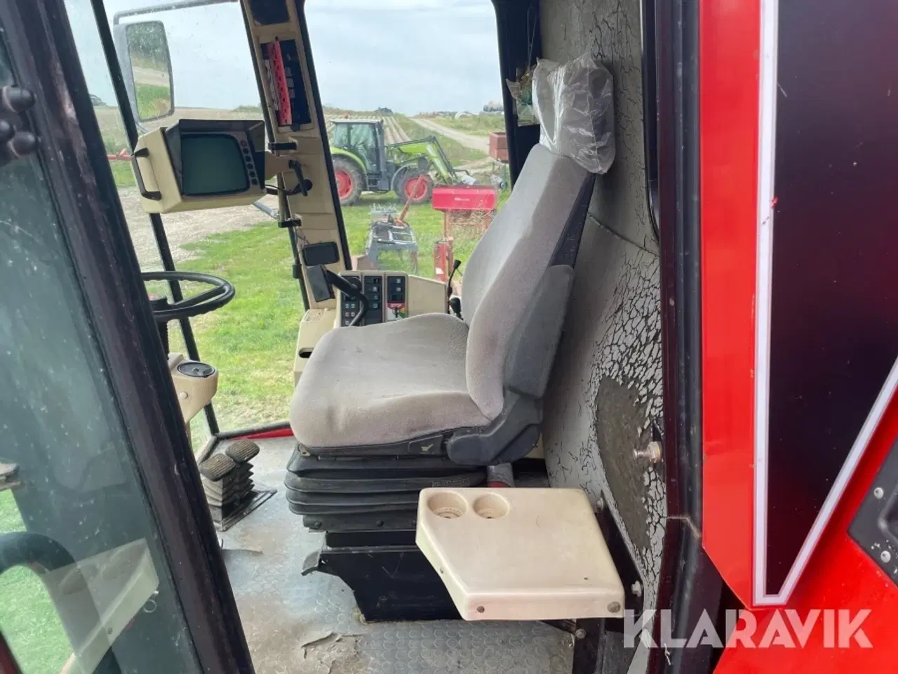 Billede 12 - Mejetærsker Massey Ferguson 32 med skærebord og vogn