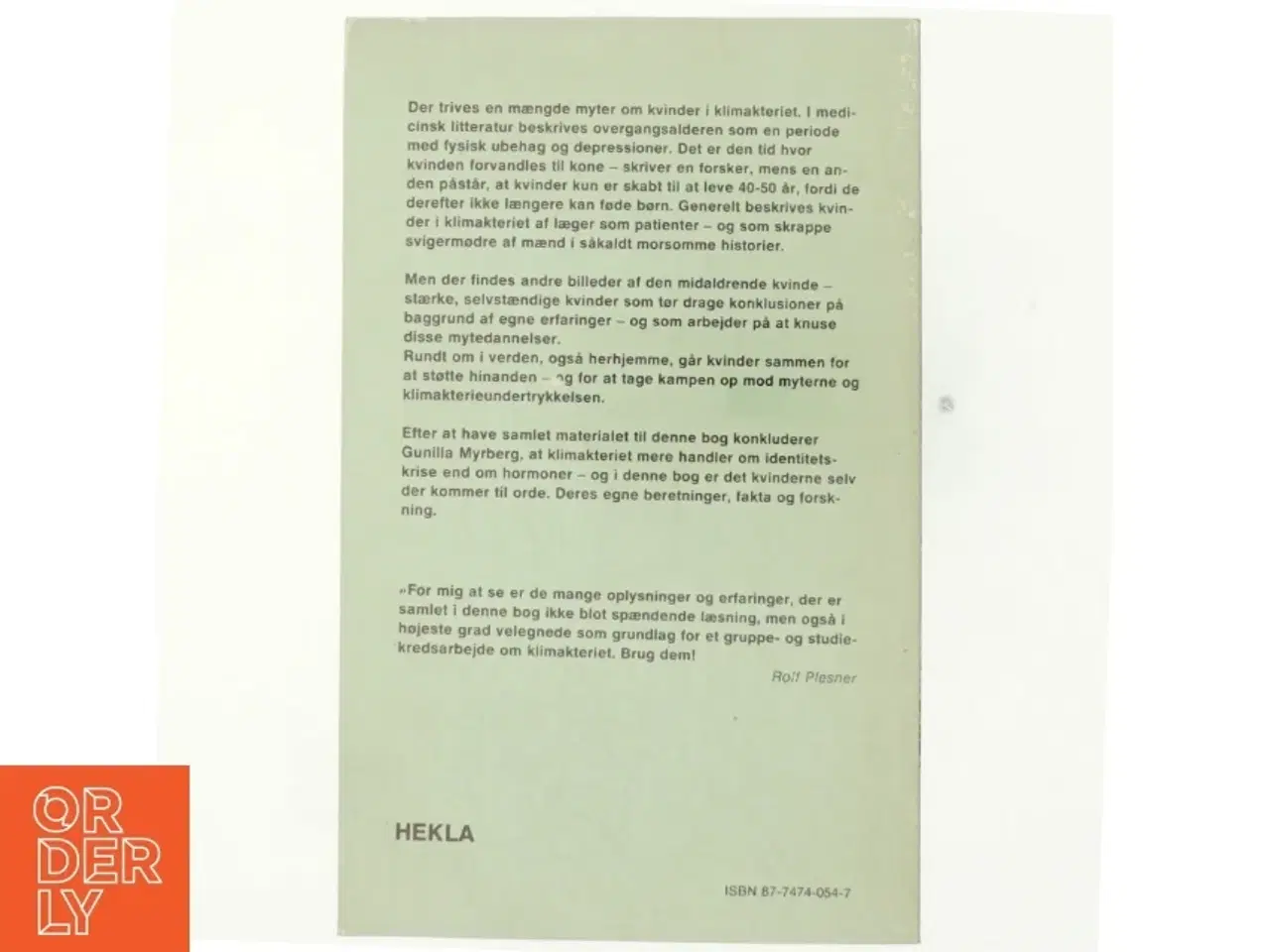 Billede 3 - Over fyrre. En bog om klimakteriet af Gunilla Myrberg (bog)