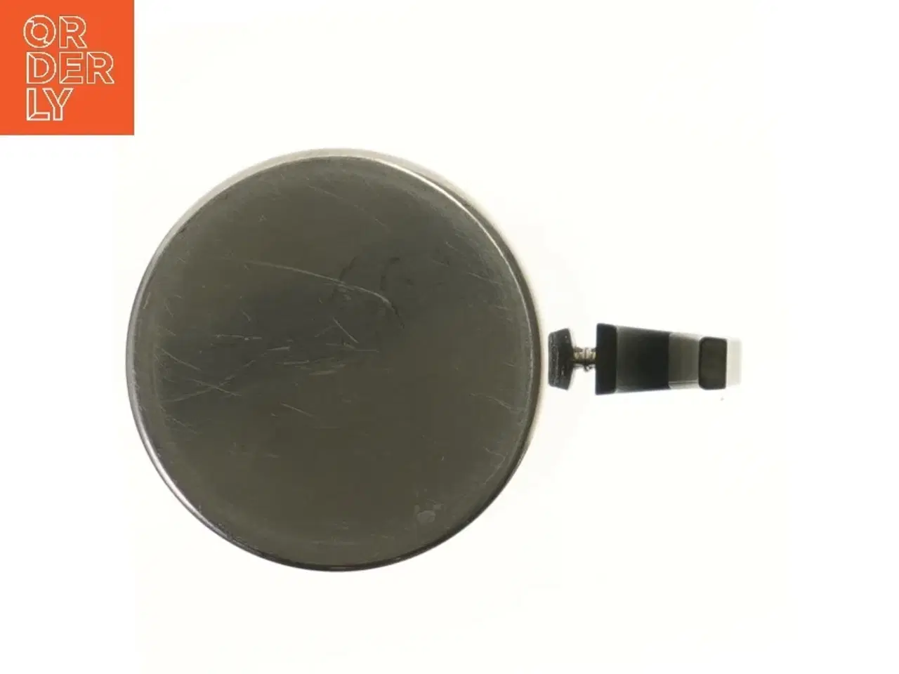 Billede 2 - Arne Jacobsen vandkande med sort bakelit håndtag (str. Ø 10,5 cm længde 24 cm) fra Stelton