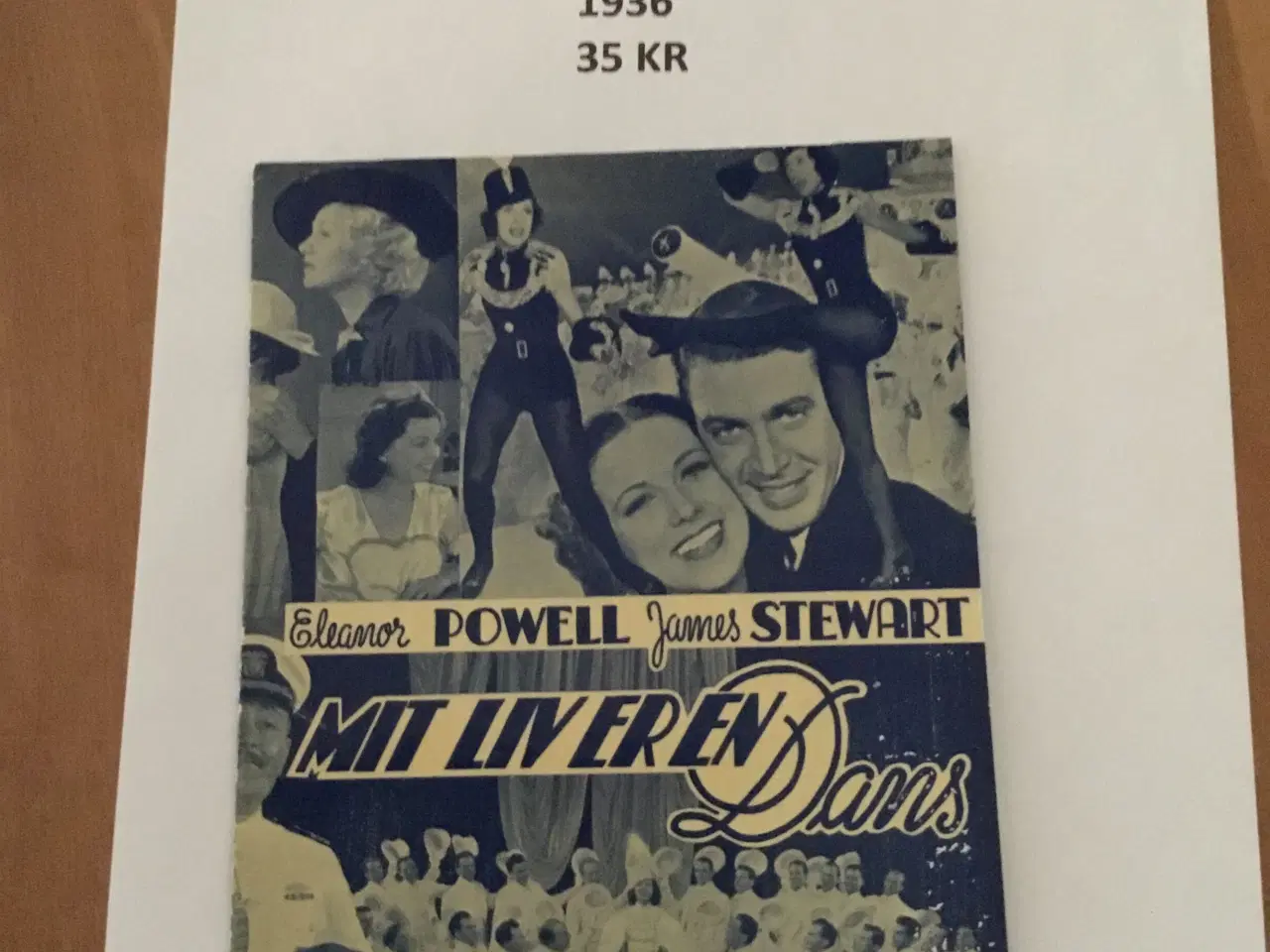 Billede 3 - FILMPROGRAMMER James Stewart - 4 gamle 