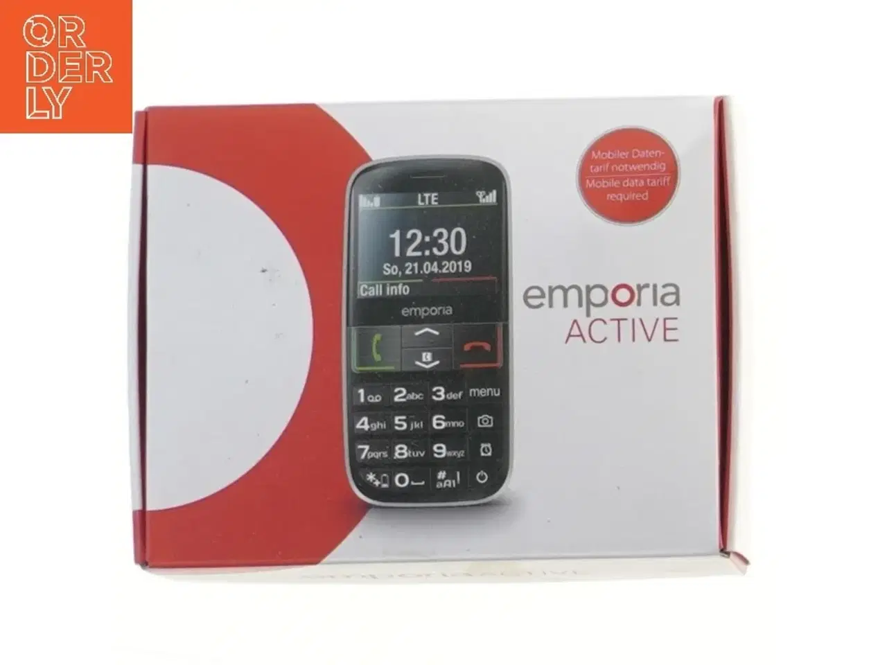 Billede 2 - Emporia mobiltelefon med tilbehør fra Emporia (str. 12x6 cm)