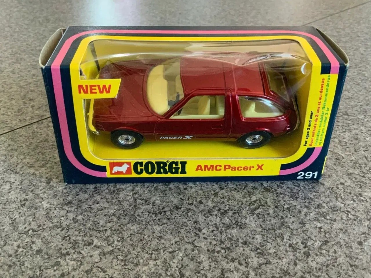 Billede 4 - Corgi Toys No. 291 AMC Pacer X, scale 1:36