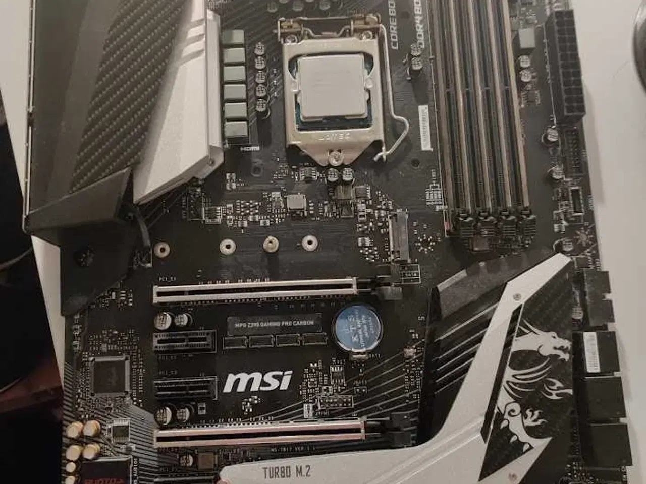 Billede 2 - Intel i9-9900K cpu + MSI Z390 bundkort