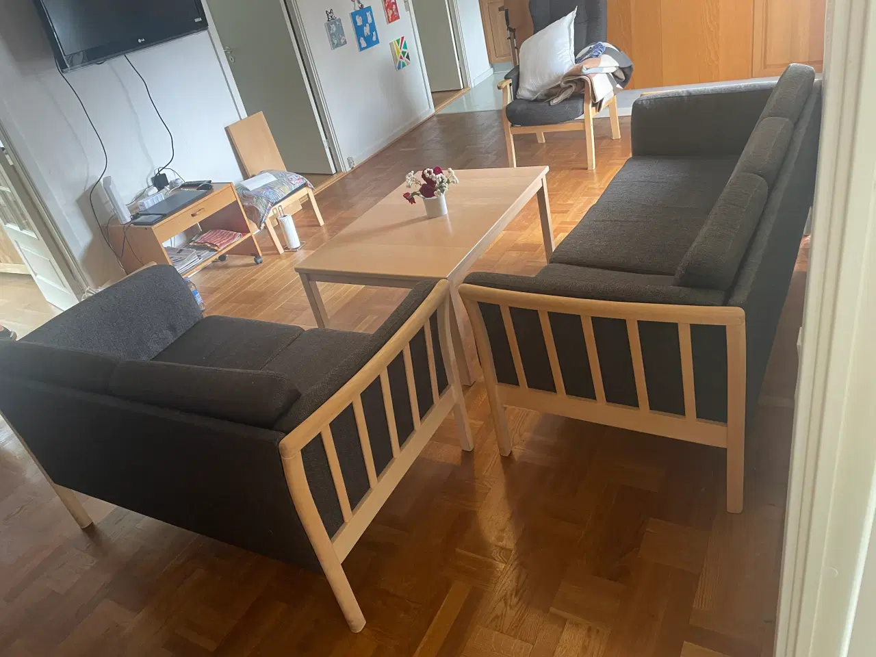 Billede 4 - 3+2 personers sofa +bord 