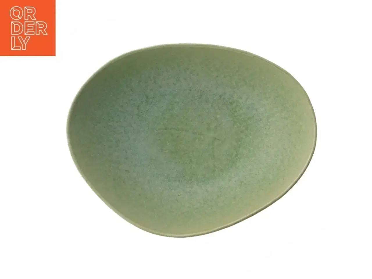 Billede 5 - Grøn keramisk skål fra H&M (str. 27,5x21 cm)