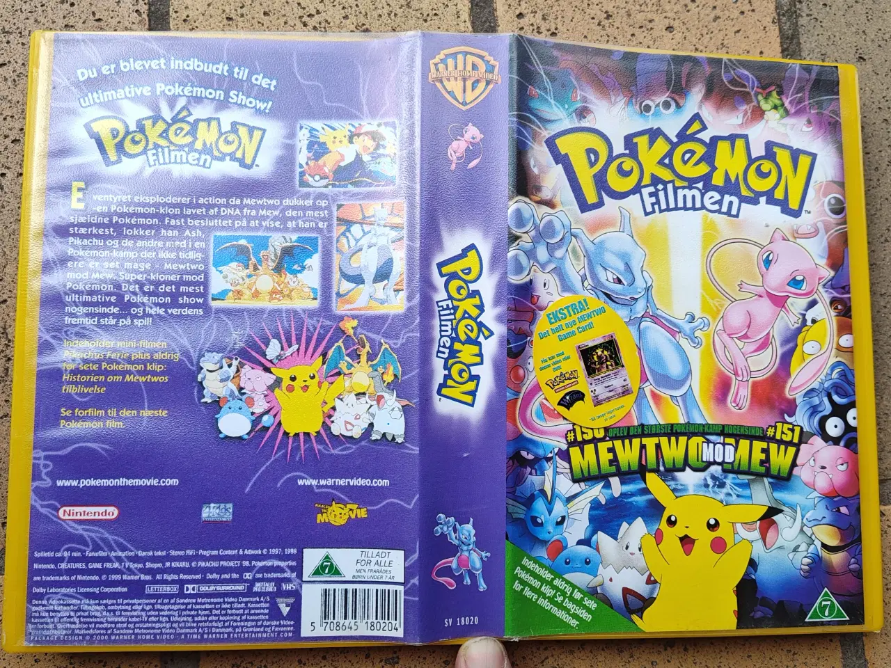 Billede 1 - Pokémon - Mewtwo mod Mew 151 Pokemon VHS