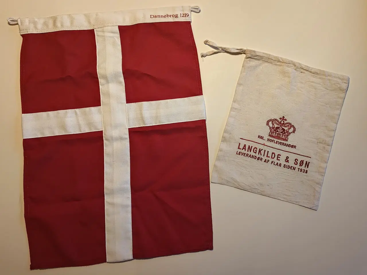 Billede 1 - Dannebrog flag / Dansk flag