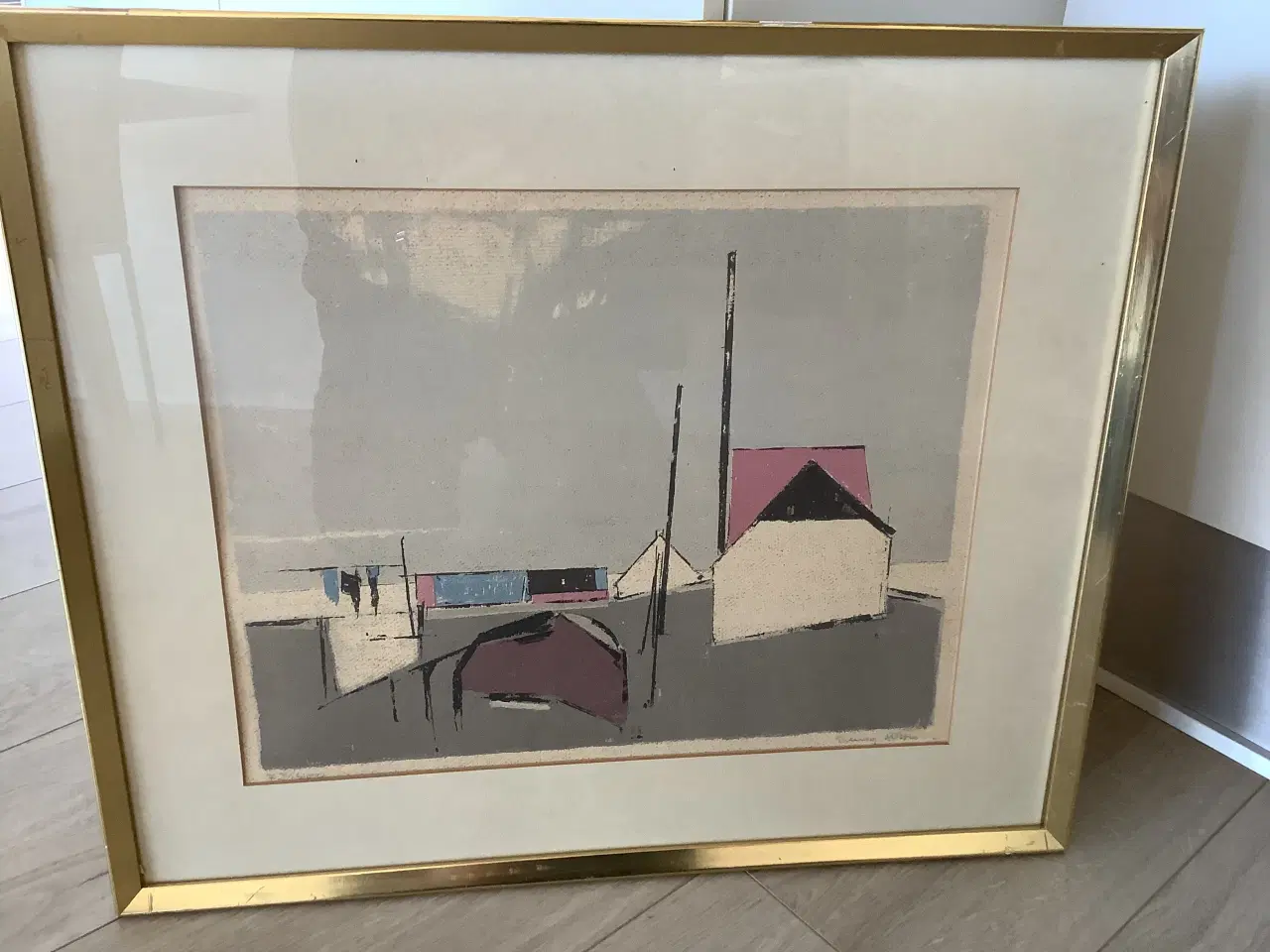 Billede 1 - Litografi af Erling With