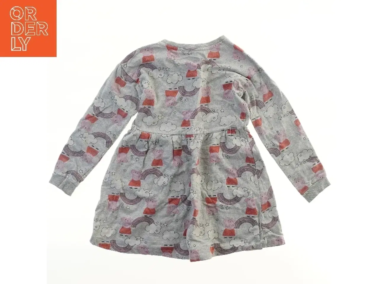 Billede 2 - Børnekjole med tegneserieprint fra Peppa Pig (str. 122)