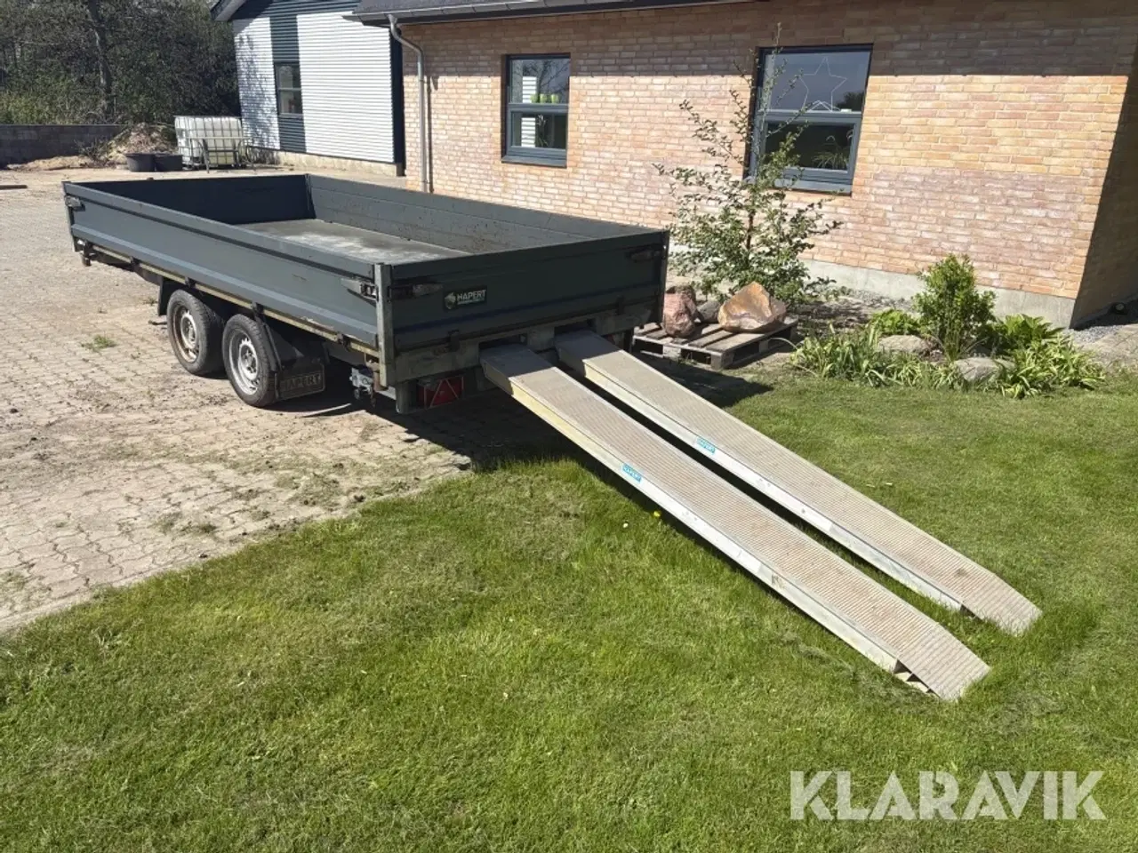 Billede 2 - Tiptrailer 3-vejs Hapert E3500 375x180 Multi med slisker