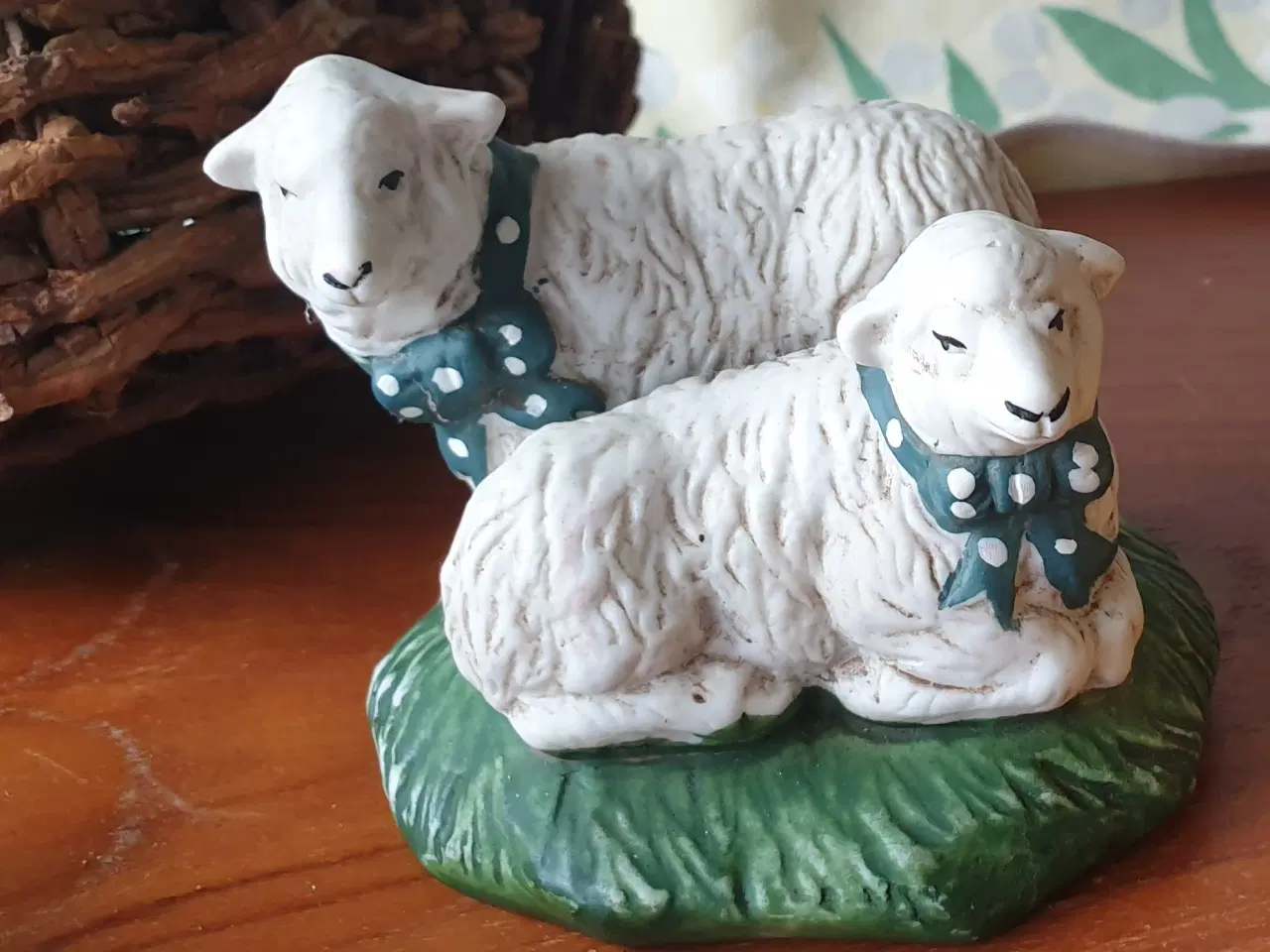 Billede 10 - 2 Påskekyllinger med 2 lam og Uldfår  