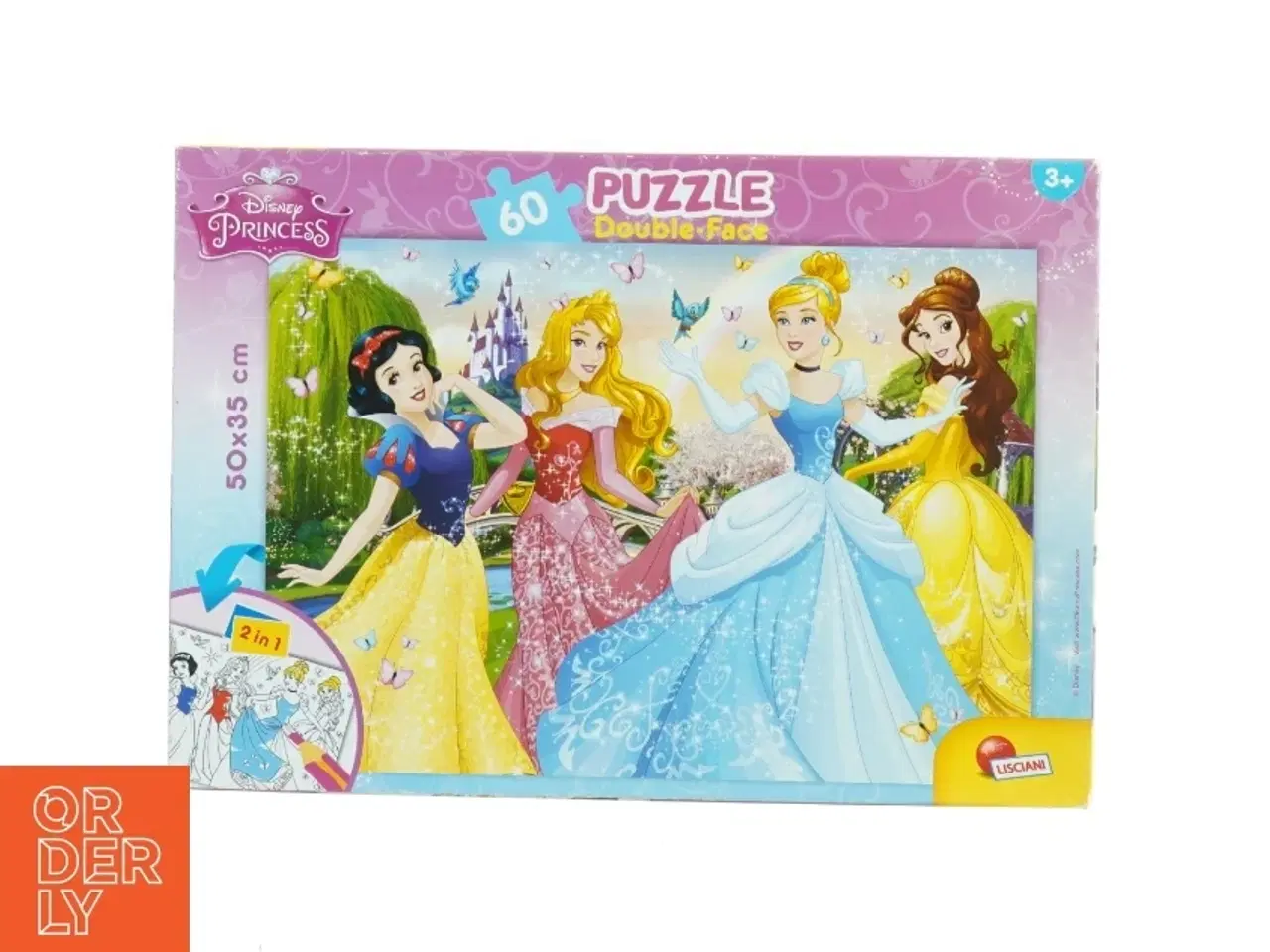 Billede 2 - Disney prinsesse puslespil fra Lisciani (str. 35 x 25 cm)