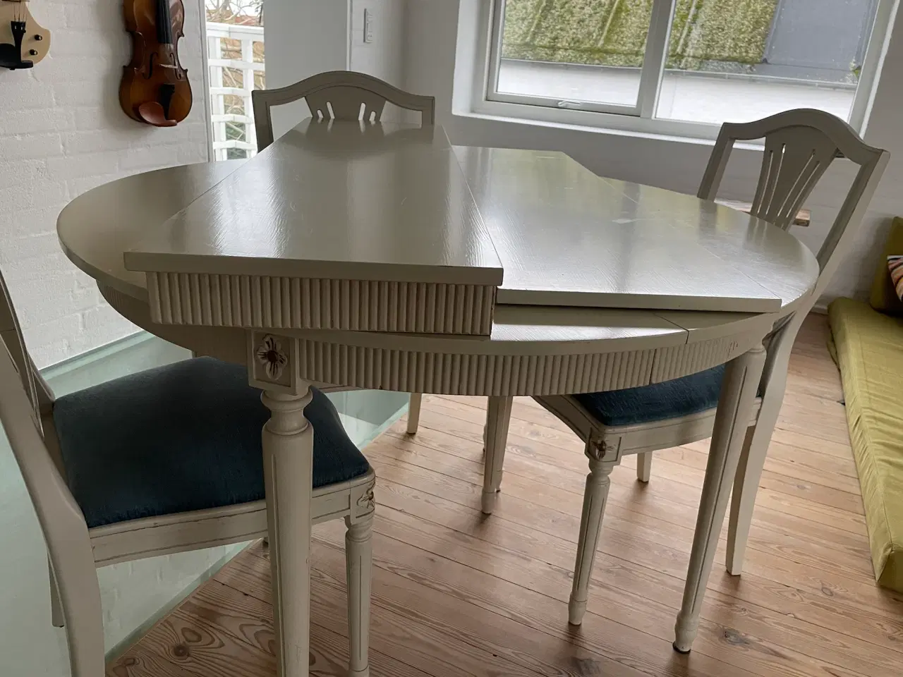 Billede 4 - Hepplewhite spisebord med 8 (10) stole