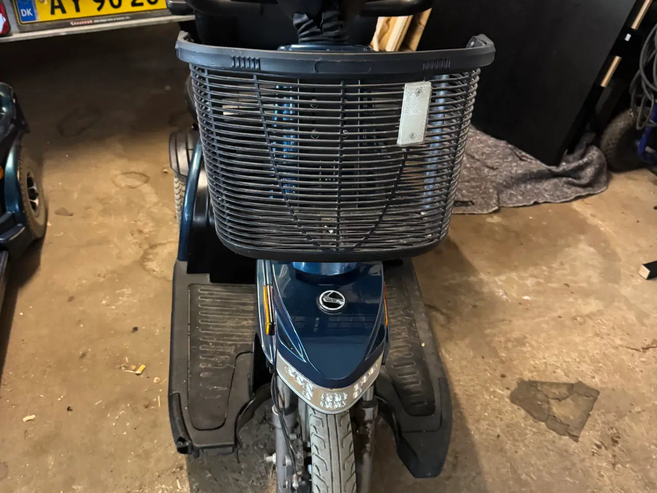 Billede 1 - Blå el scooter 