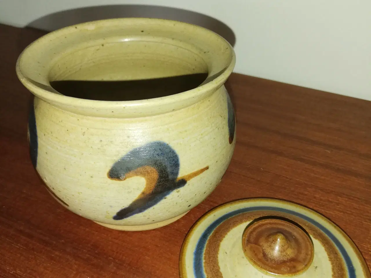 Billede 3 - Rakkerhuset keramik marmeladekrukke