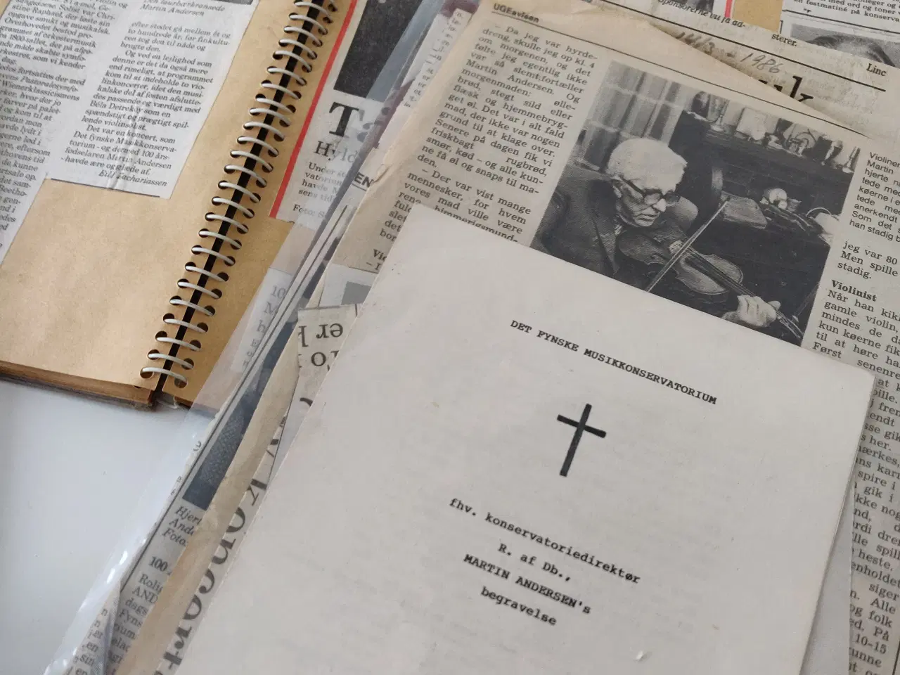 Billede 3 - Bøger af violinist Martin Andersen