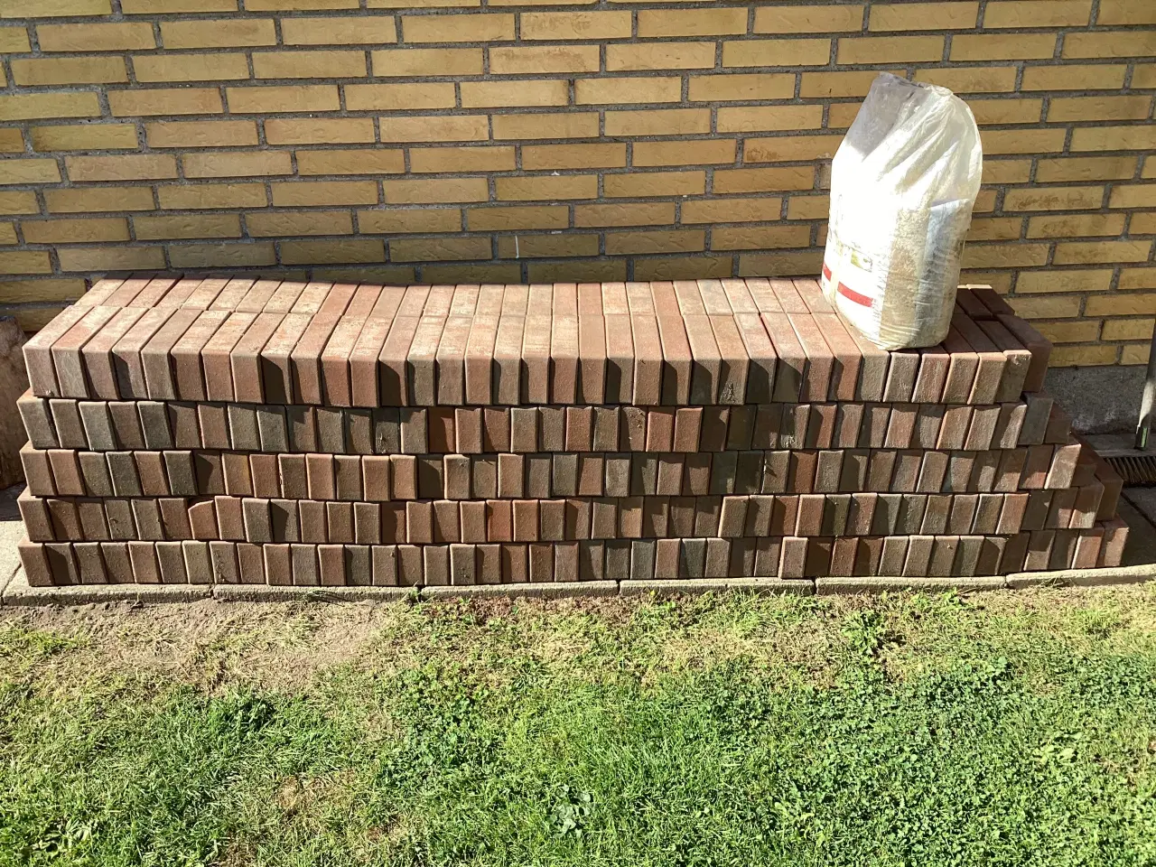 Billede 1 - Brændte klinker str 10x20 cm