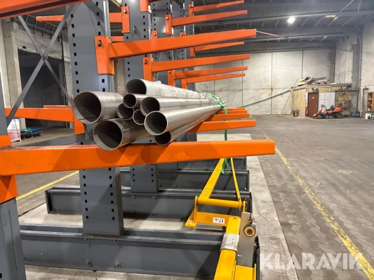 Billede 2 - Parti af rustfri 316 rør forskellige længder 11 styk i alt