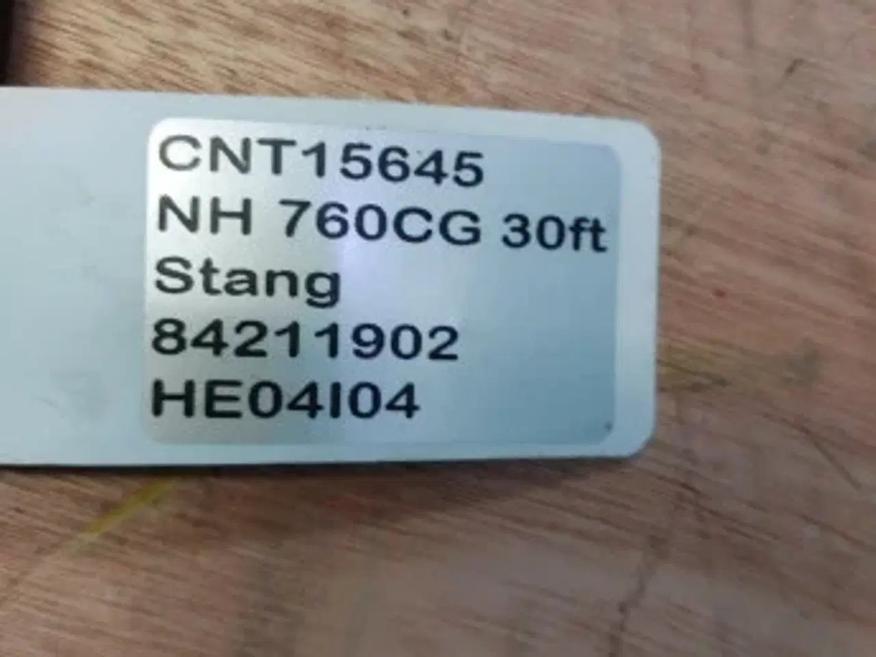 Billede 8 - New Holland 760CG Stang 84211902