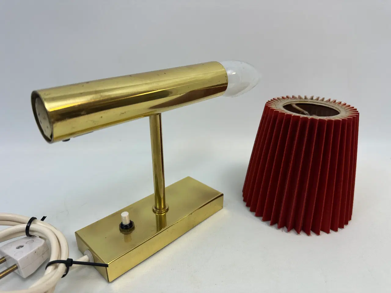 Billede 4 - Retro væglampe i messing