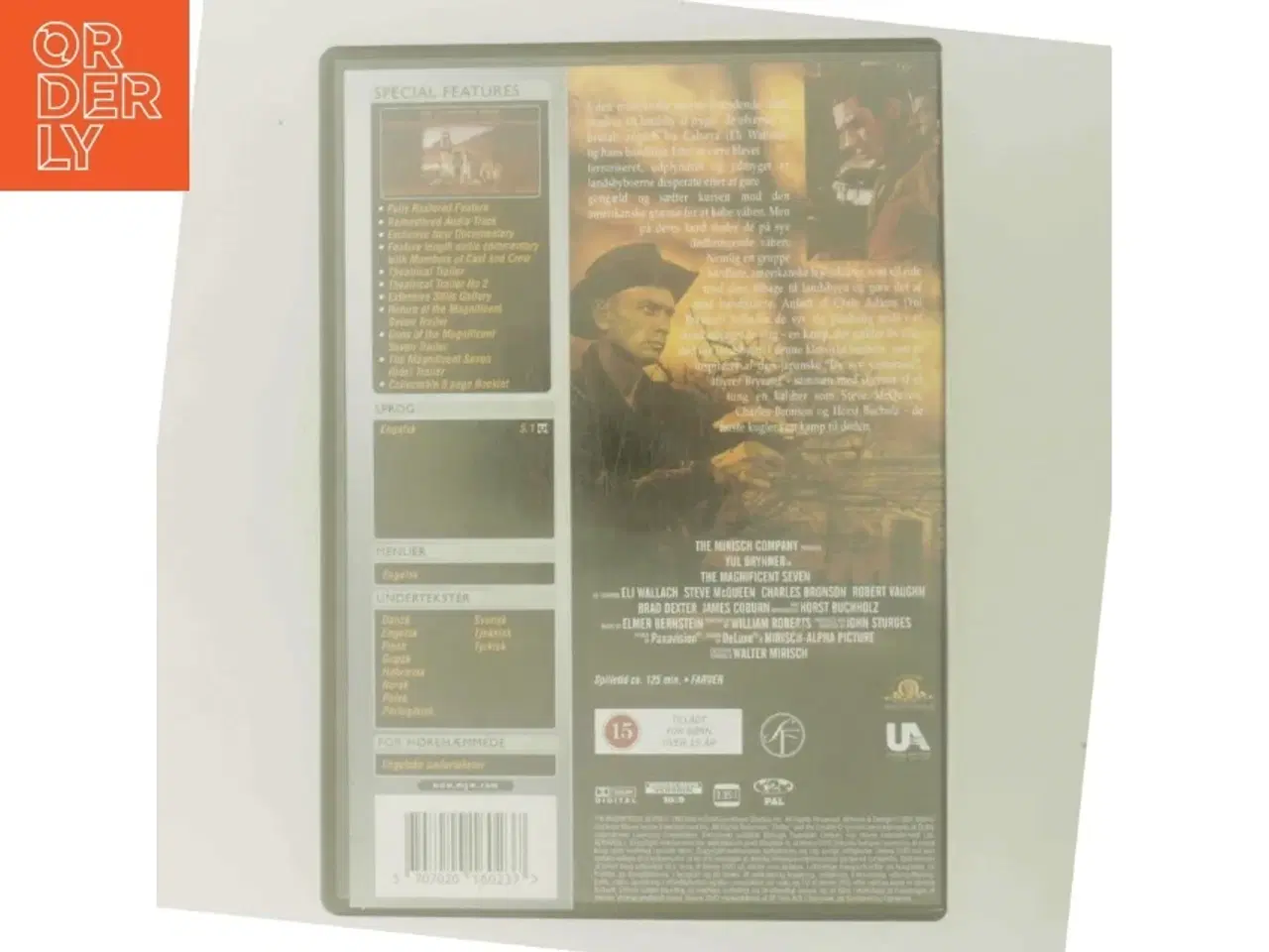 Billede 3 - Syv Mænd Sejrer - the Magnificent Seven [dvd]                                        &lt;span class="label label-blank pull-right" styl