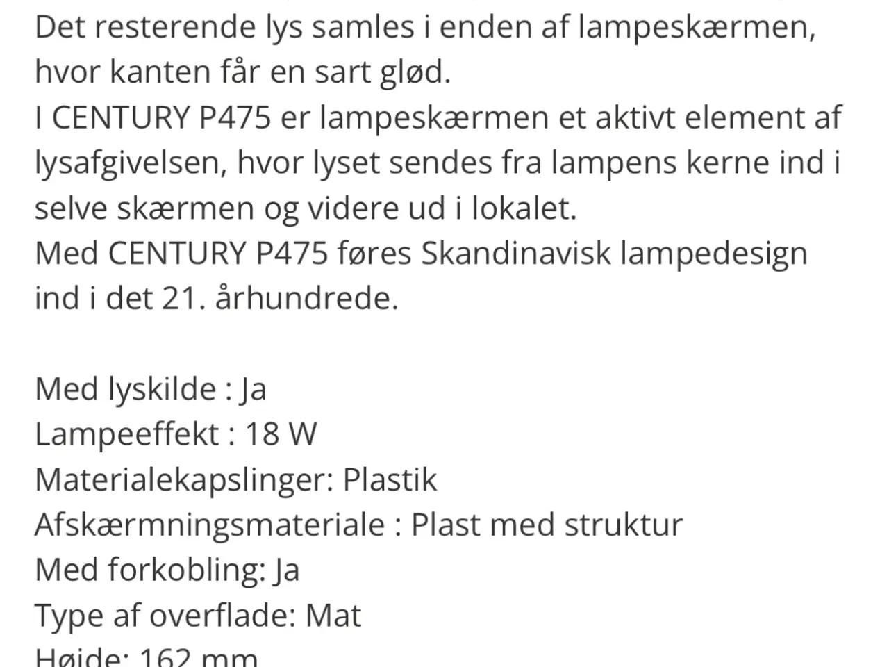 Billede 3 - Lampe 