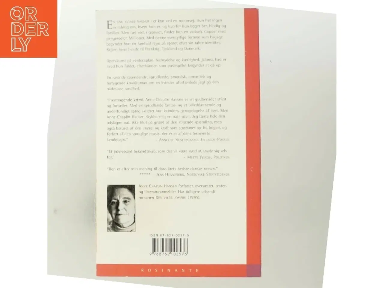 Billede 3 - På knivens æg : roman af Anne Chaplin Hansen (Bog)