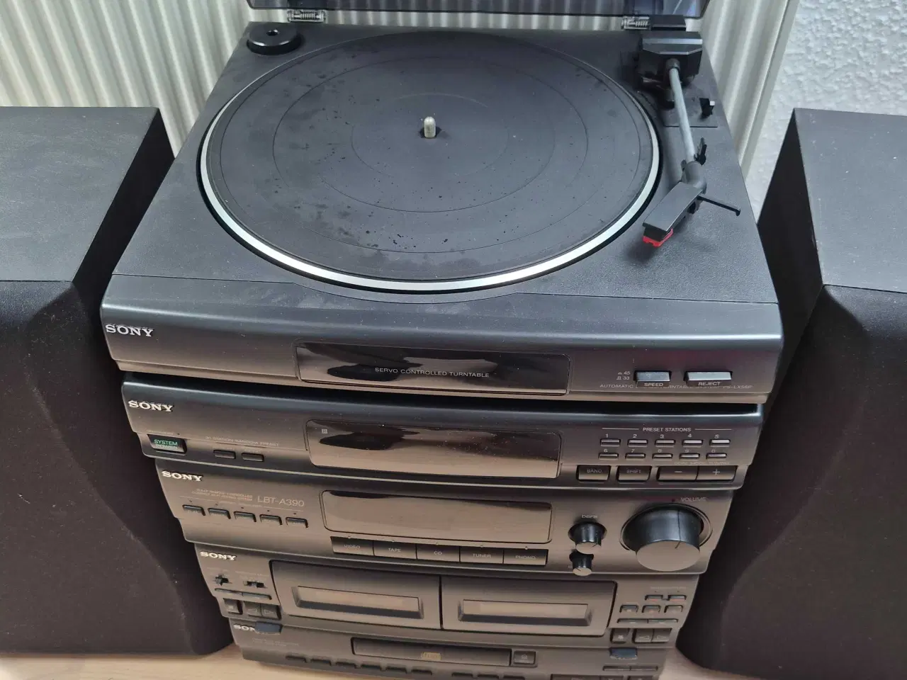 Billede 2 - Stereoanlæg med pladespiller