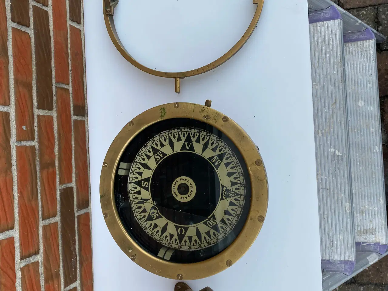 Billede 2 - Gammelt kompas fra weilbach