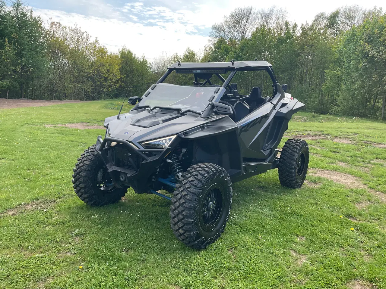 Billede 2 - Polarias rzr pro  på traktorplader 