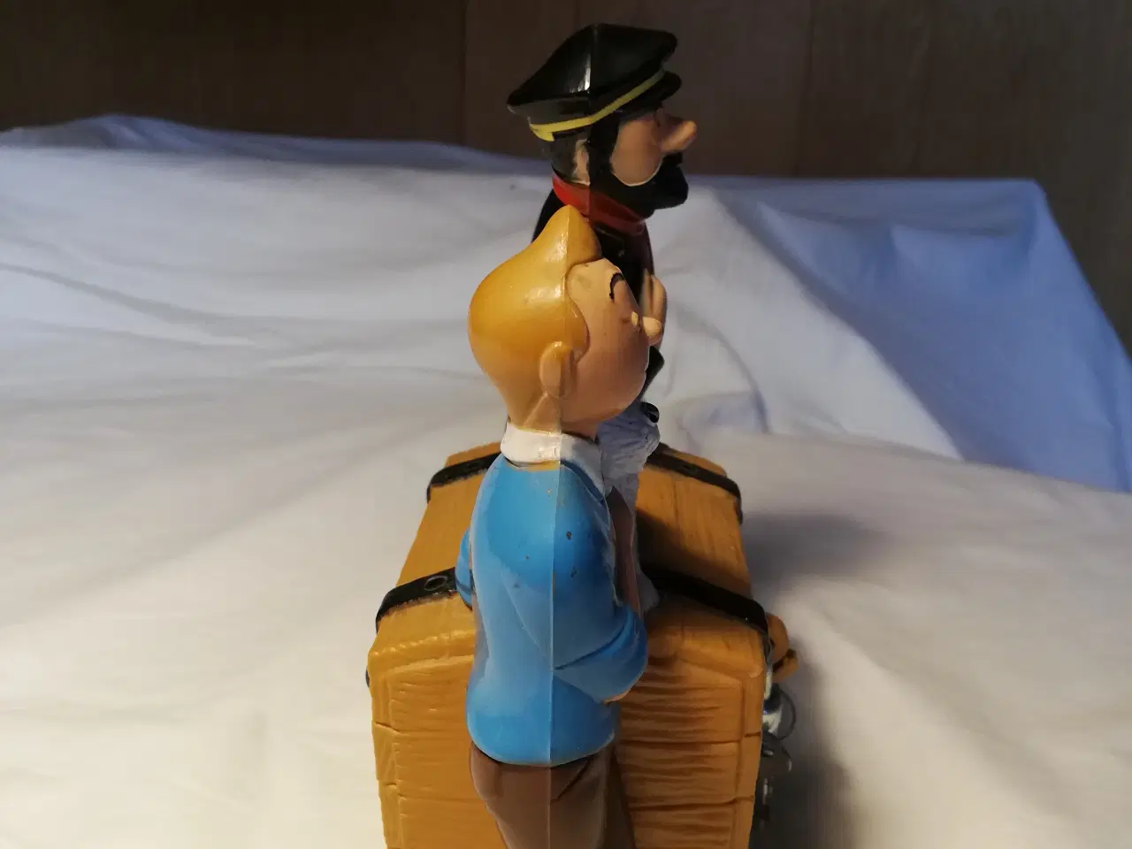 Billede 5 - Tin Tin sparebøsse med nøgle