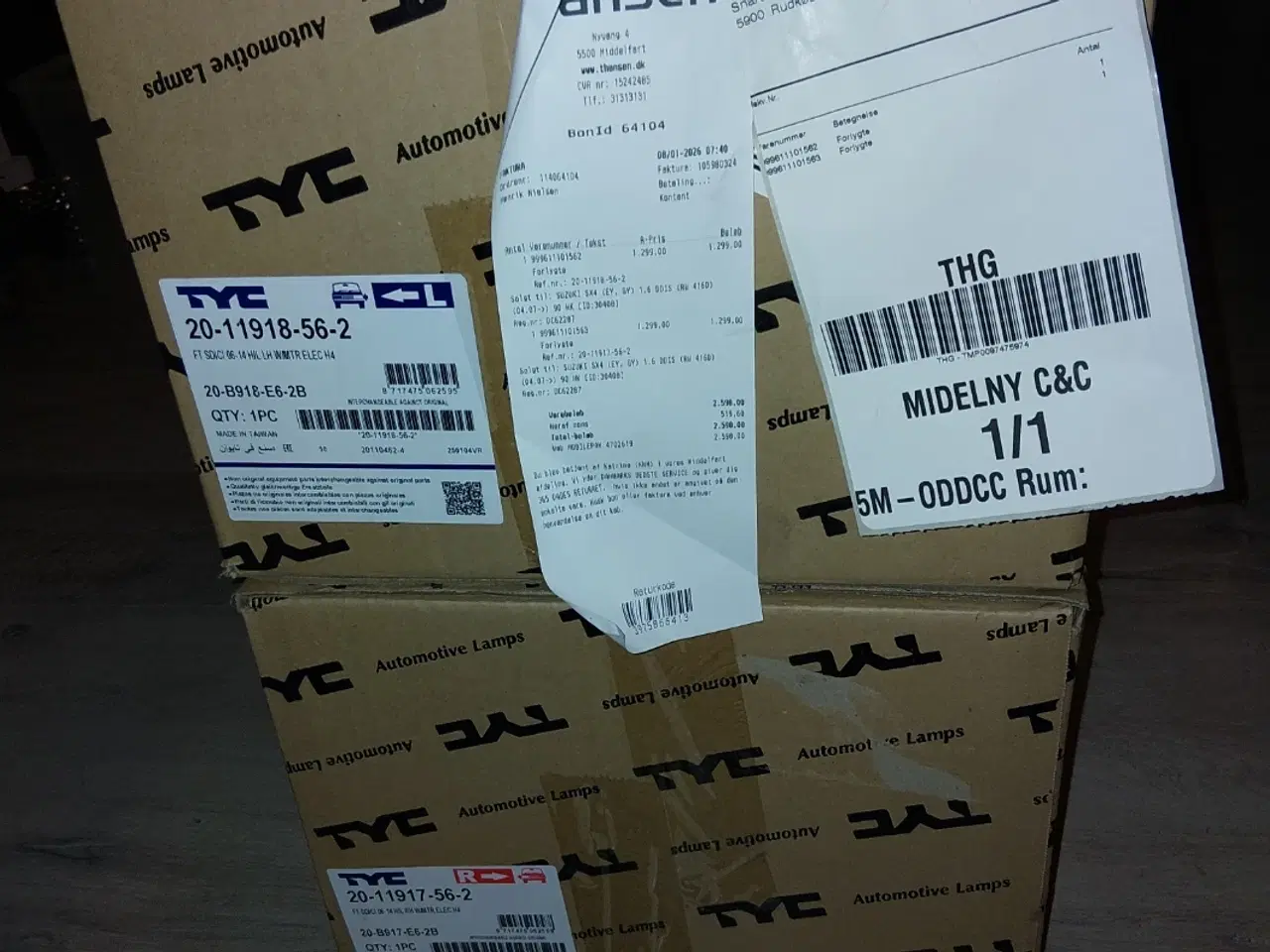 Billede 9 - Suzuki SX4 forlygter.