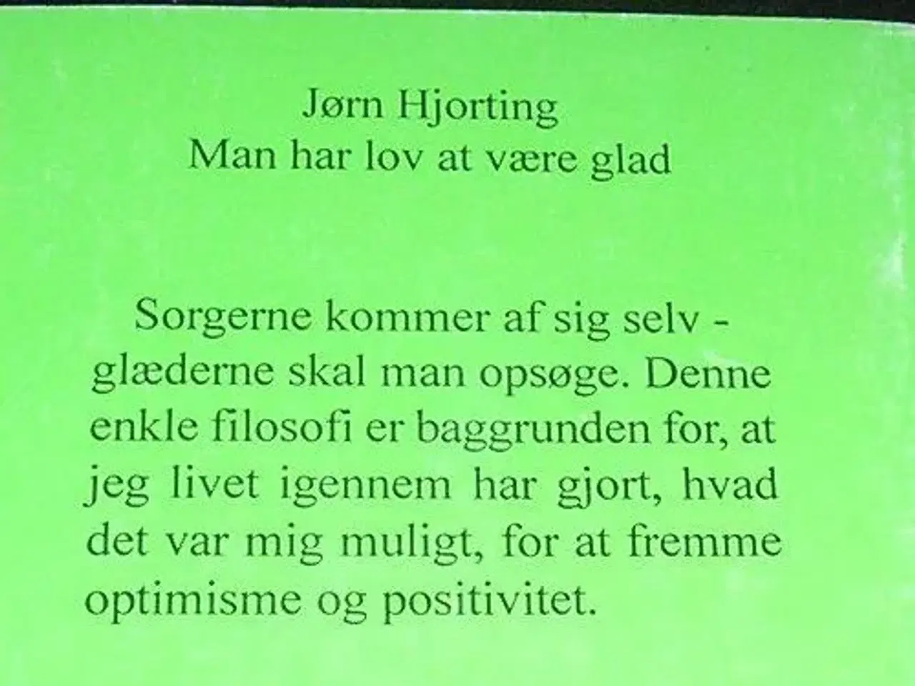 Billede 2 - man har da lov til at være glad, af Jørn