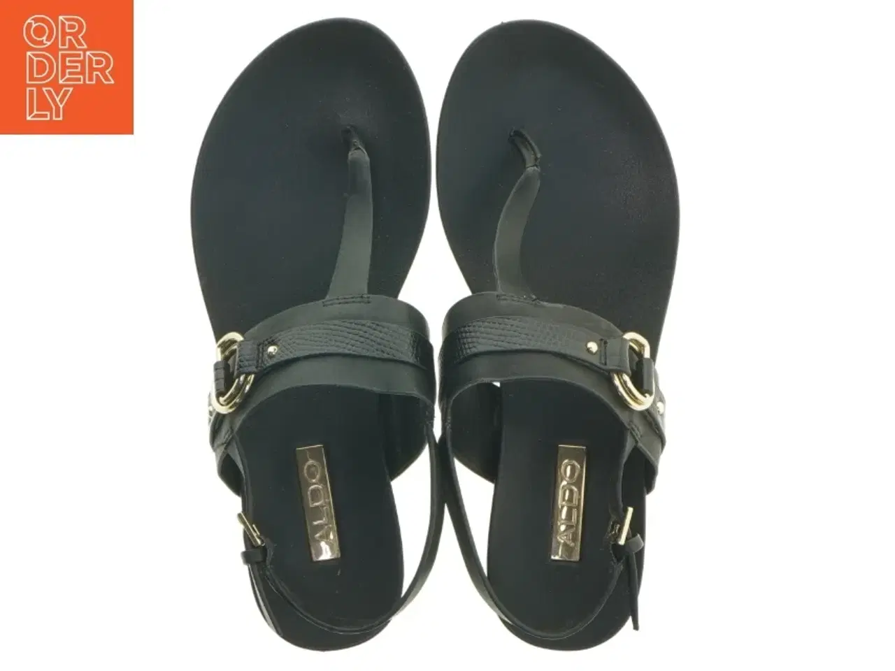 Billede 5 - Sort Aldo sandaler fra Aldo (str. længde 24,5 cm)