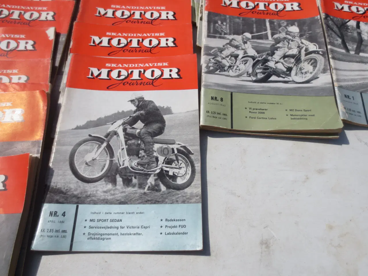 Billede 5 - 98 stk Skandinavisk Motor journal 