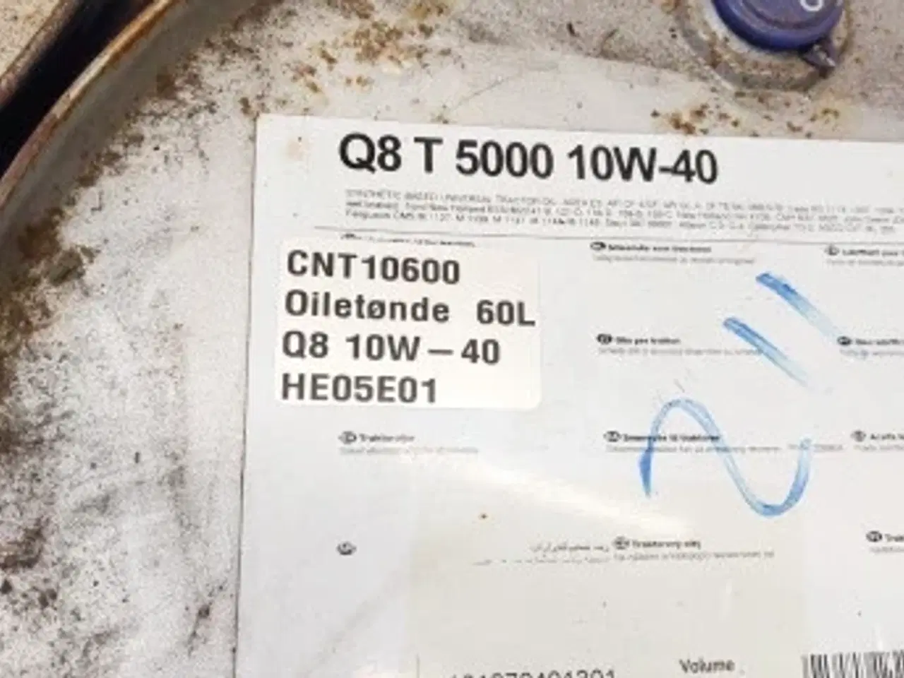 Billede 4 - Oiletønde 60L Q8 10W-40