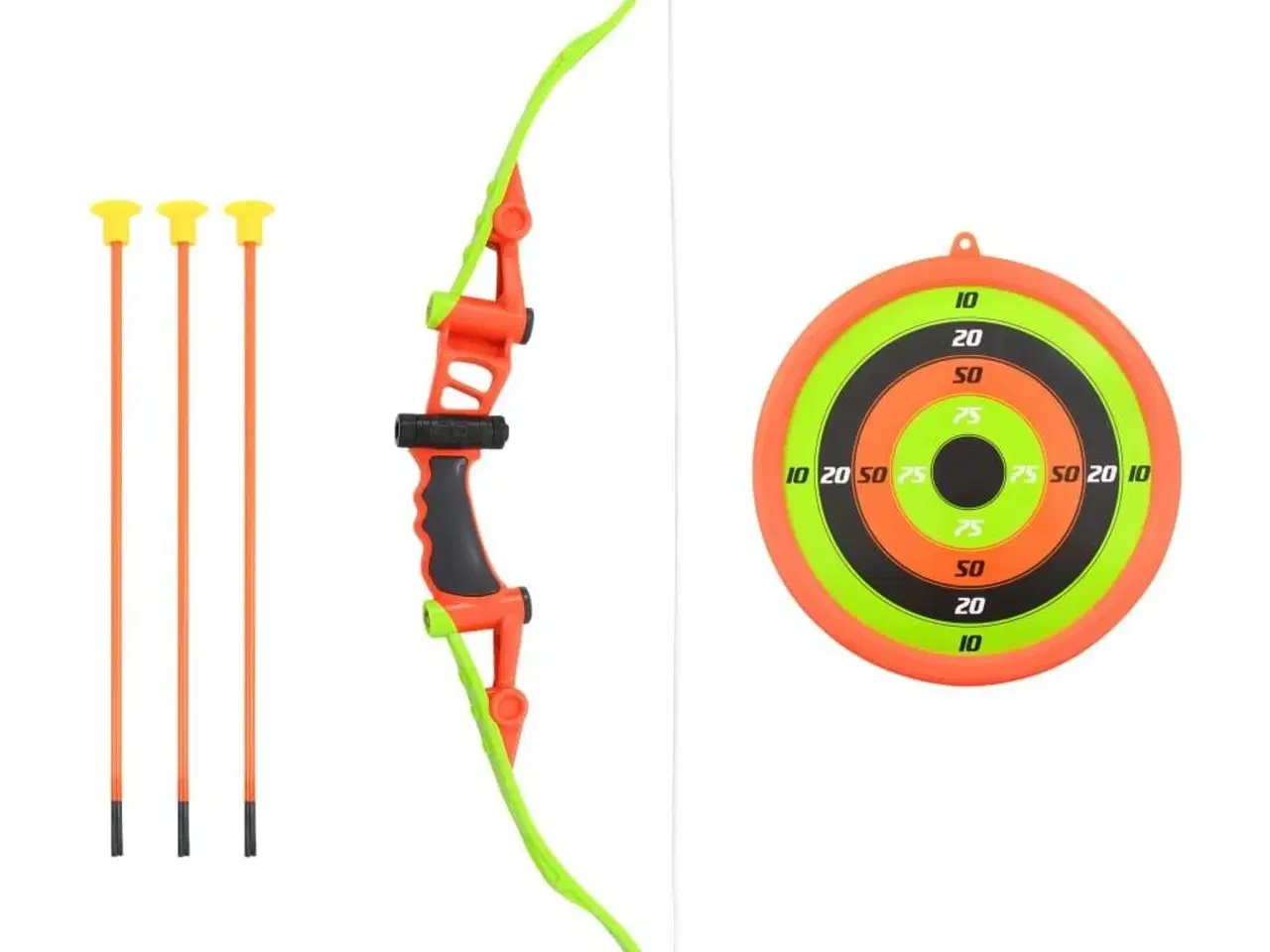 Billede 1 - Bueskydningssæt til børn 5 dele 68 cm