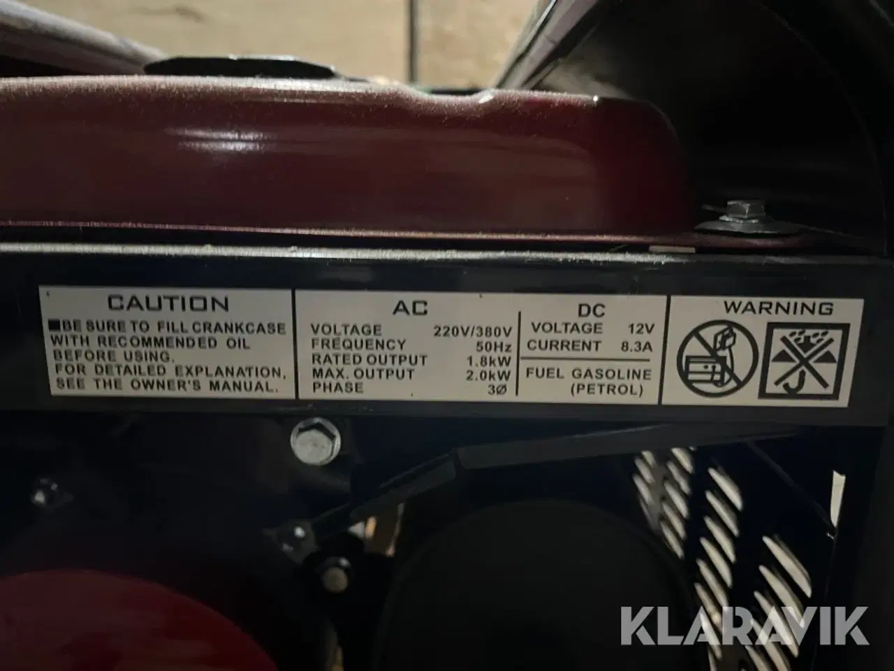 Billede 11 - Generator Kraftworld Kw8500