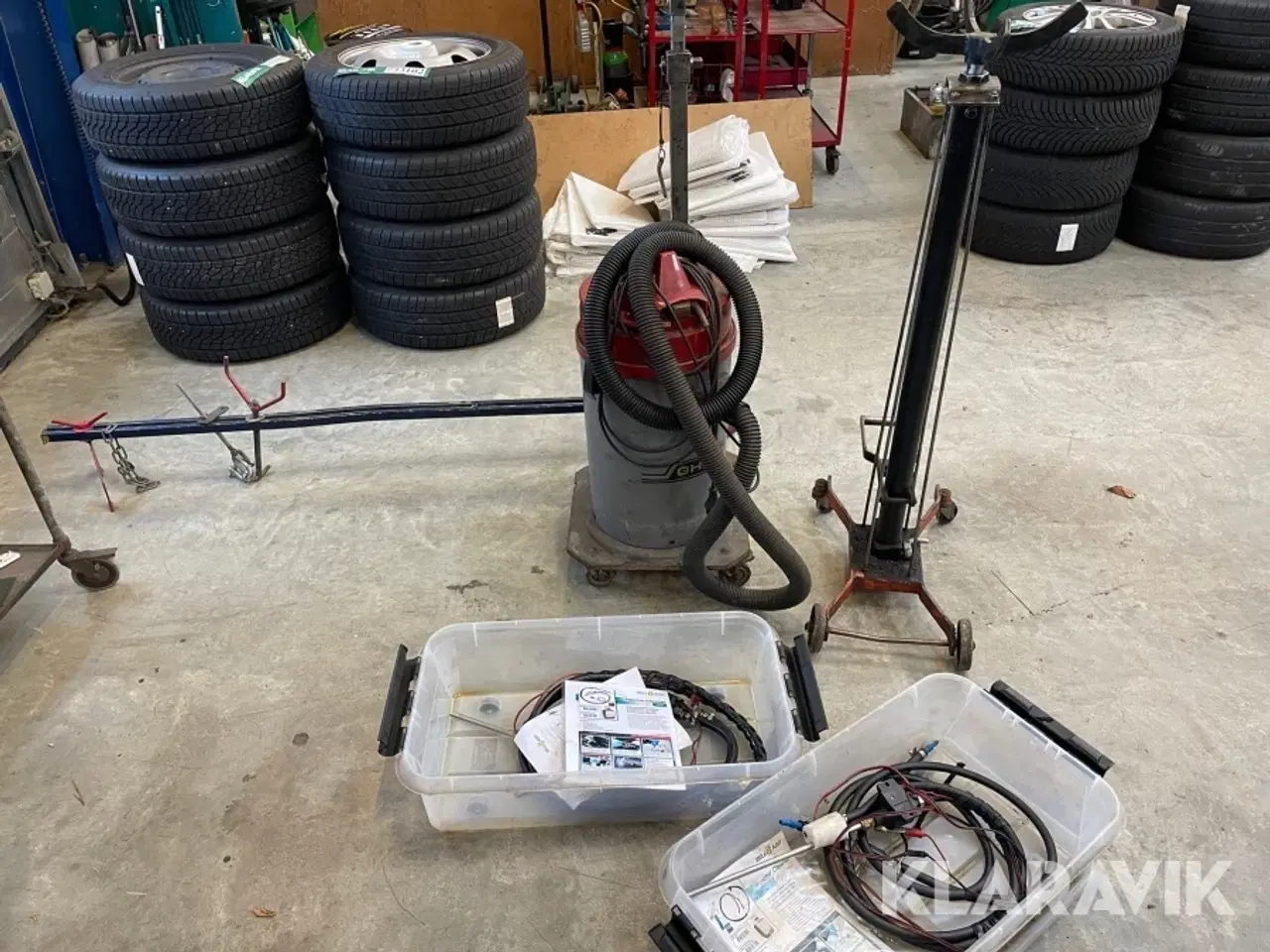 Billede 2 - Motorlift - industristøvsuger-gearkasseløfter