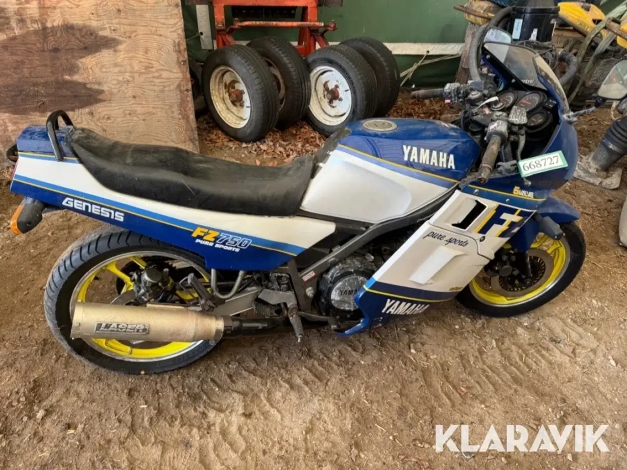 Billede 3 - Motorcykel Yamaha FZ750 Genesis