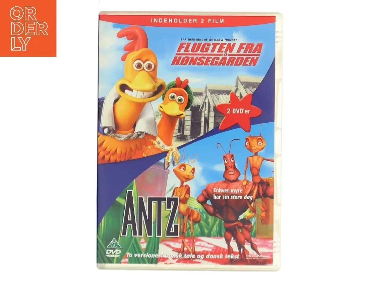 Billede 1 - Flugten fra Hønsegården / Antz med Danny Glover (DVD)